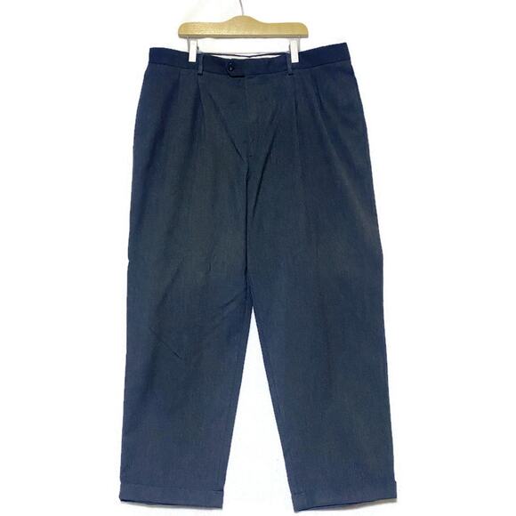 Geoffrey Beene Dress Pants Slacks Men's Size 38 x 30 Black - Picture 1 of 7